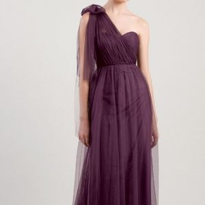 Jenny Yoo “Annabelle” Dress, Raisin, size 2